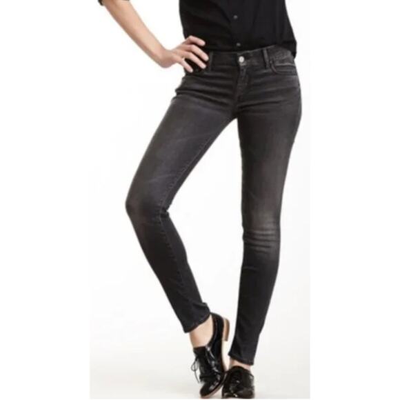 Mother The Looker Lies & shadows black jeans, size 25, MSRP $240 - Picture 1 of 15